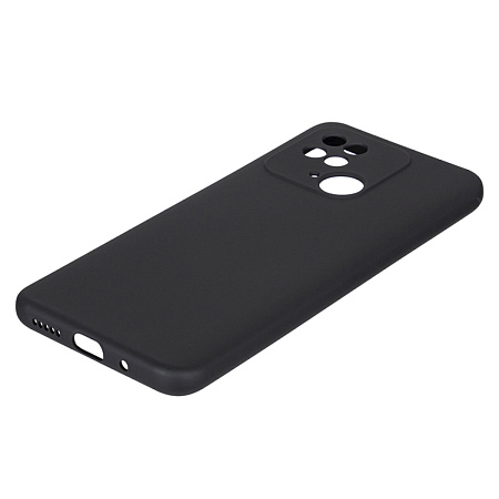 Чехол силиконовый для Xiaomi Redmi 10C/Poco C40, good quality, с защитой камеры, X-CASE, черный