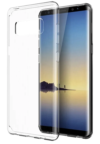 Чехол силиконовый для Samsung N950, Galaxy Note 8, X-CASE, прозрачный