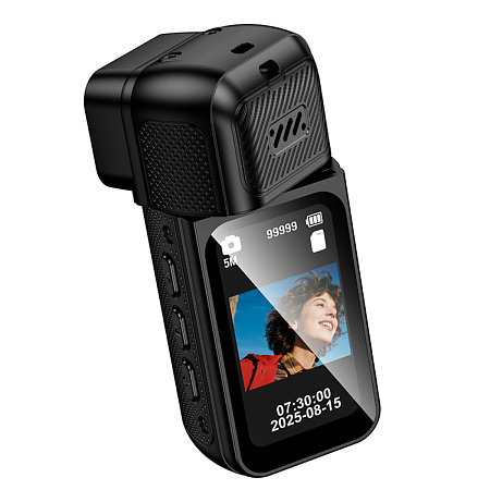 Спортивная камера DV105, НOCO, вес 35,6 г, емкость аккумулятора: 350 мАч,черный