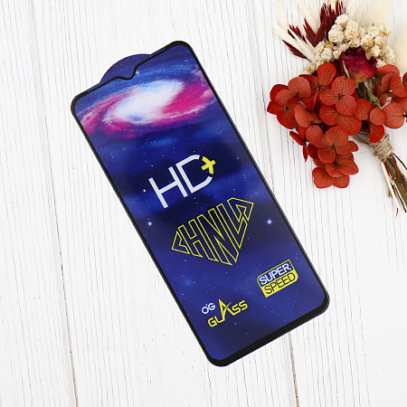 Защитное стекло на Xiaomi Redmi A5, HD, прозрачное с черной рамкой, X-CASE