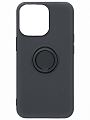 Чехол силиконовый для iPhone 13 Pro (6.1), с держателем, X-CASE, черный