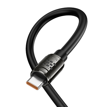 USB Кабель Type-C, HOCO, U143, 1.2 метра длина , цвет черный