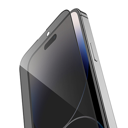    iPhone 14 Pro Max, A12 Pro, HOCO, Privacy Nano 3D full screen edges, 