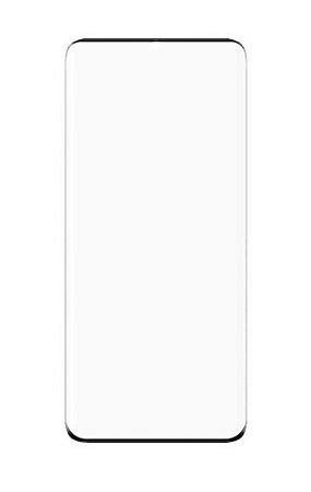 Защитное стекло на Huawei P60/P60 Pro, полный клей, черное, X-CASE