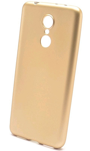 Чехол силиконовый для Xiaomi Redmi 5, золотой
