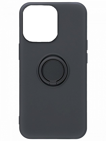 Чехол силиконовый для iPhone 13 Pro (6.1), с держателем, X-CASE, черный
