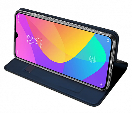 Чехол-книжка для Xiaomi Redmi Note 8, DU DU, боковой, синий