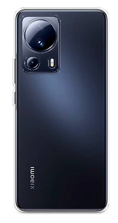 Чехол силиконовый для Xiaomi 13 Lite, c защитой камеры, X-CASE, прозрачный