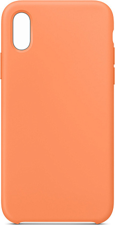Чехол - накладка для iPhone XR, Silicon Case, персиковый