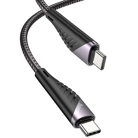 Кабель Type-C на Type-C, HOCO, U95, Fast Charge 60W, черный