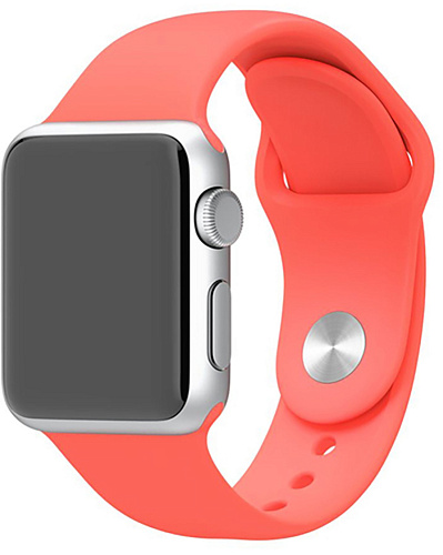 Ремешок на руку для Apple Watch 38/40/41 мм, Silicon, розовый