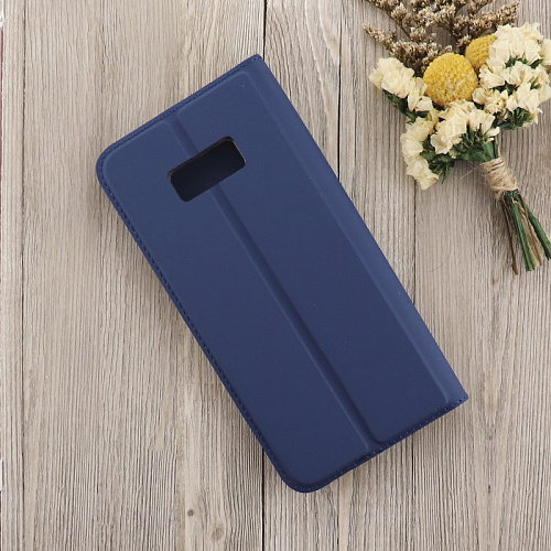 Чехол-книжка для Samsung Galaxy S8, X-CASE, боковой, синий