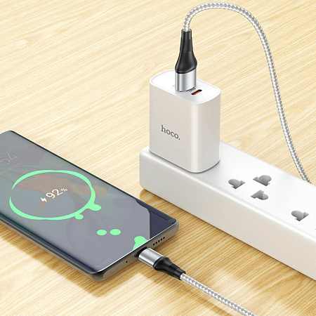 USB Кабель Type-C, HOCO, X50, серый