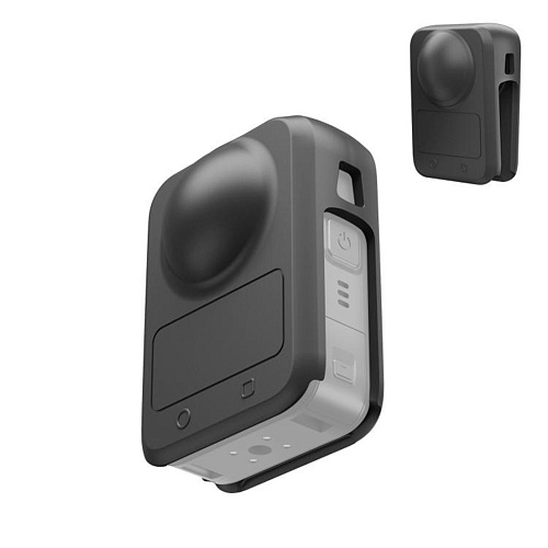 Силиконовый чехол для экшн камеры DJI Osmo 360, PULUZ, черный