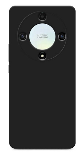 Чехол силиконовый для Honor X9A, с защитой камеры, X-CASE, черный