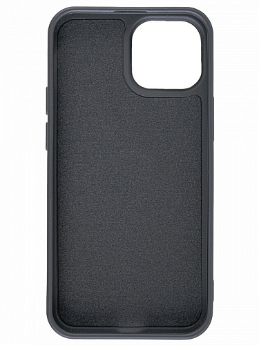 Чехол силиконовый для iPhone 13 mini (5.4), с держателем, X-CASE, черный