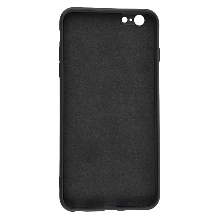 Чехол силиконовый для iPhone 6 Plus/6S Plus, good quality, с защитой камеры, X-CASE, черный