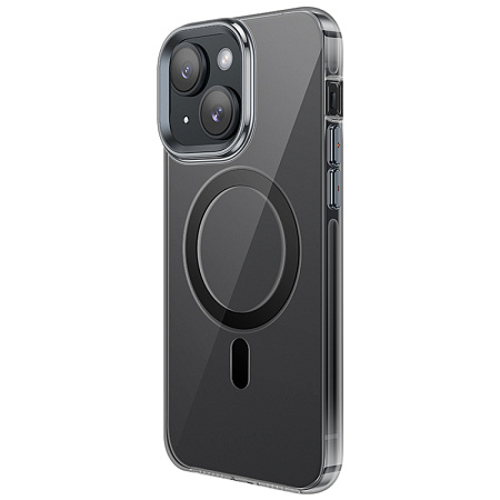 Чехол для iPhone 15, PC, Магнитный (MagSafe), AS3, HOCO, черный