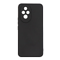 Чехол силиконовый для Honor 200, с микрофиброй внутри, с защитой камеры, X-CASE, черный