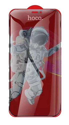 Защитное стекло на iPhone 12 (6.1)/12 Pro (6.1) G15, HOCO, Guardian shield series full-screen anti-spy, черное