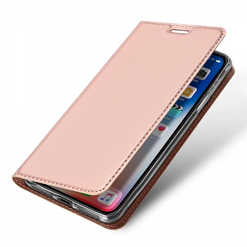 Чехол-книжка для Xiaomi Redmi Note 4/Note 4X, DU DU, боковой, розовый