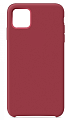 Чехол - накладка для iPhone 12/12 Pro (6.1), Silicon Case, бордовый