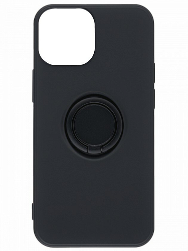 Чехол силиконовый для iPhone 13 mini (5.4), с держателем, X-CASE, черный