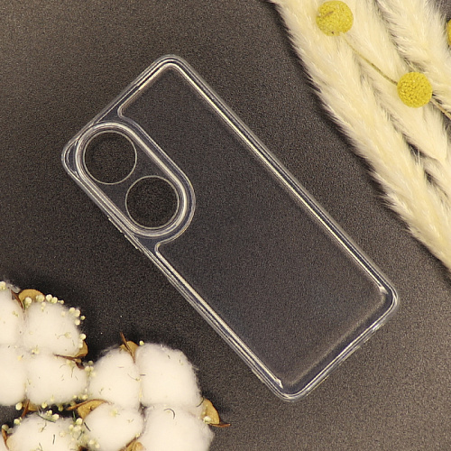 Чехол силиконовый для Honor X7B, с защитой камеры, X-CASE, прозрачный