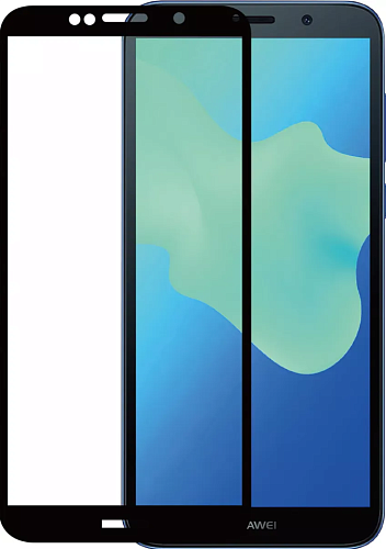 Защитное стекло на Huawei Mate 10 Lite/Nova 2I, 3D, черный, X-CASE