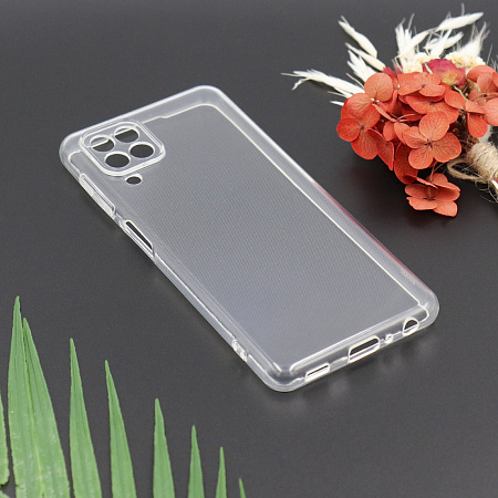 Чехол силиконовый для Samsung Galaxy A22 (4G)/M32, с защитой камеры, X-CASE, прозрачный