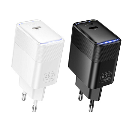 Сетевое зарядное устройство, 1 PD 40W (CS113A), HOCO, черный
