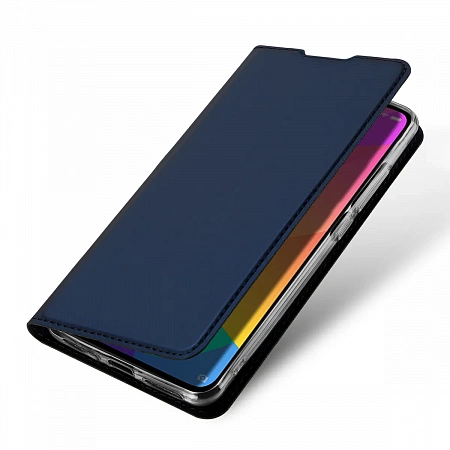 Чехол-книжка для Xiaomi Redmi 8, DU DU, боковой, синий