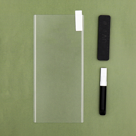 Защитное стекло на Samsung, Galaxy Note 20 Ultra (4G/5G), 3D ультрафиолет, прозрачное, X-CASE