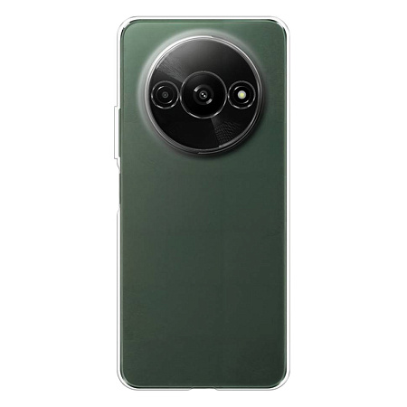 Чехол силиконовый для Xiaomi Redmi A3 (4G) / A3X / Poco C61 (4G), c защитой камеры, X-CASE, прозрачный