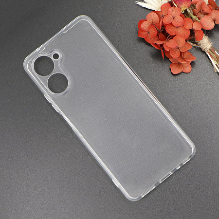 Чехол силиконовый для Realme 10 Pro (5G), с защитой камеры, X-CASE, прозрачный