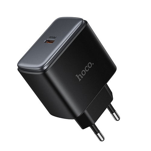 Сетевое зарядное устройство, 1 PD 65W (C159A), HOCO, цвет черный