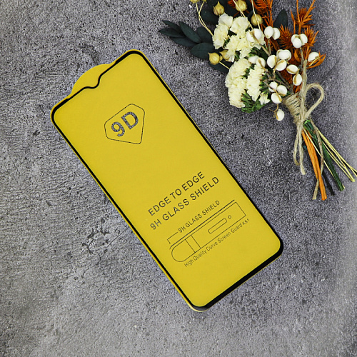 Защитное стекло на Infinix Hot 30i, прозрачное с черной рамкой, X-CASE