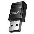 Адаптер WiFi4 USB, HI38, HOCO, внутренняя антенна, вес: 8.5g, цвет черный