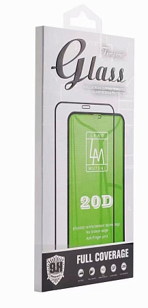 Защитное стекло на iPhone 12 (6.1)/12 PRO (6.1), Anti-blue ray матовый черный, X-CASE