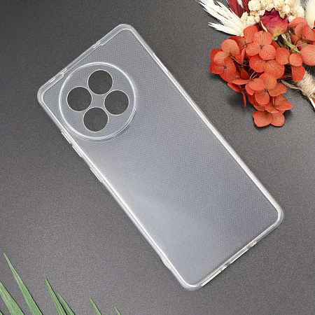 Чехол силиконовый для OnePlus 13R / Ace 5 (5G), с защитой камеры, X-CASE, прозрачный