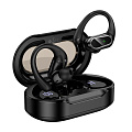 Беспроводные наушники EQ29, HOCO, TWS с заушинами, вакуумные, черный