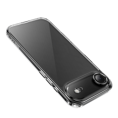 Чехол силиконовый для iPhone 17 Air, Противоударная серия TPU, HOCO, прозрачный