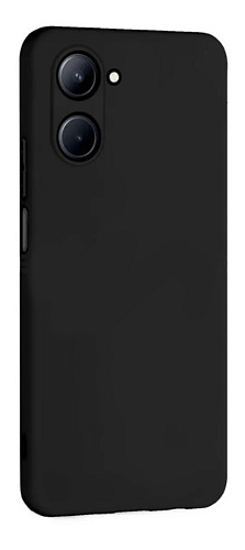 Чехол силиконовый для Realme 10 (4G), с защитой камеры, X-CASE, черный