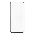 Защитное стекло на TECNO Spark 40 Pro+, полный клей, прозрачное с черной рамкой, X-CASE