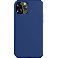 Чехол-накладка для iPhone 11 Pro, Silicon Case, темно-синий