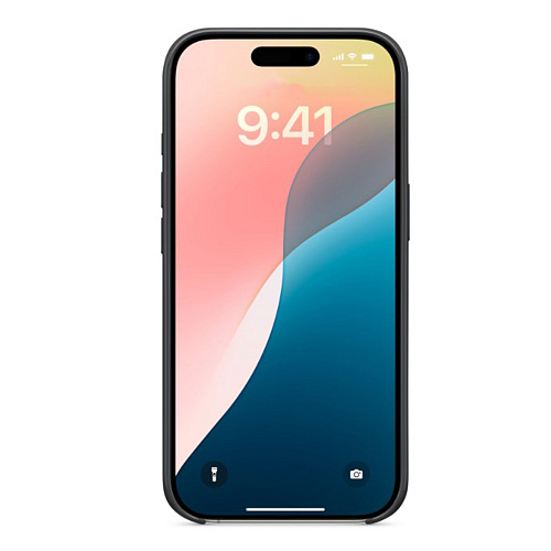 Чехол-накладка для iPhone 16 Pro, глянцевый, магнитный (MagSafe), без лого, X-CASE, черный