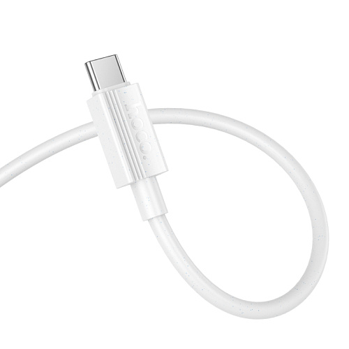 Кабель Type-C на Type-C, HOCO, X107, 1м, 60W, белый