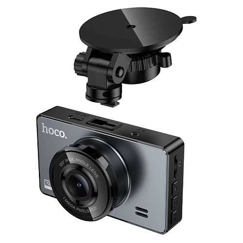 Видеорегистратор DV14, HOCO, угол обзора камеры: 120 °, серый