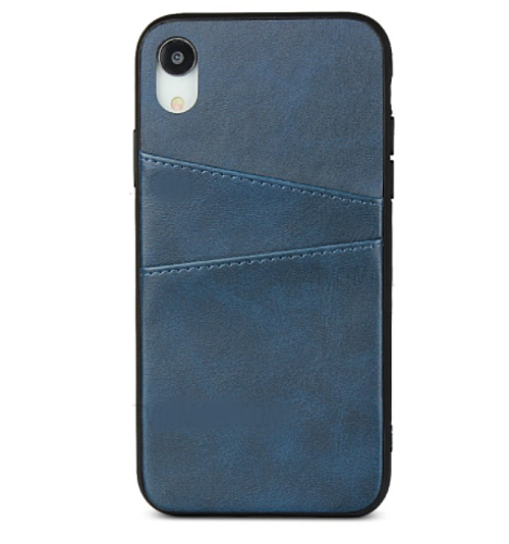 Чехол силиконовый для iPhone XS Max (6.5), DU DU, синий