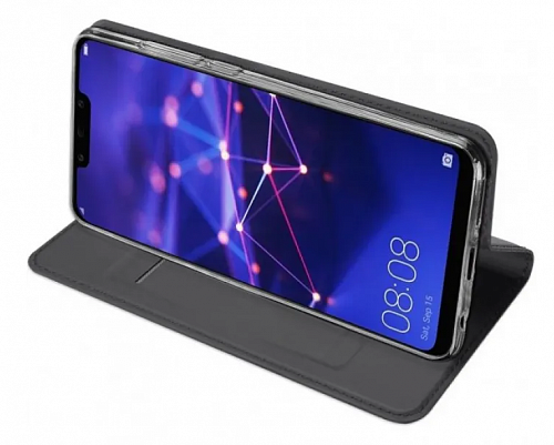 Чехол-книжка для Huawei Nova 2, DU DU, боковой, серый